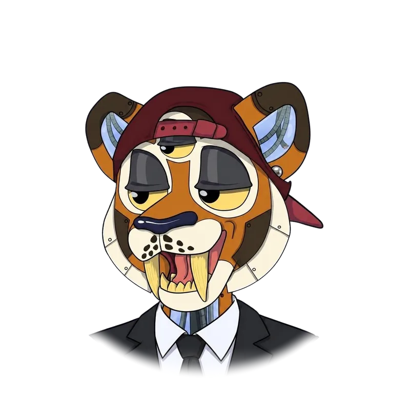 Saber, the cyborg tiger CEO